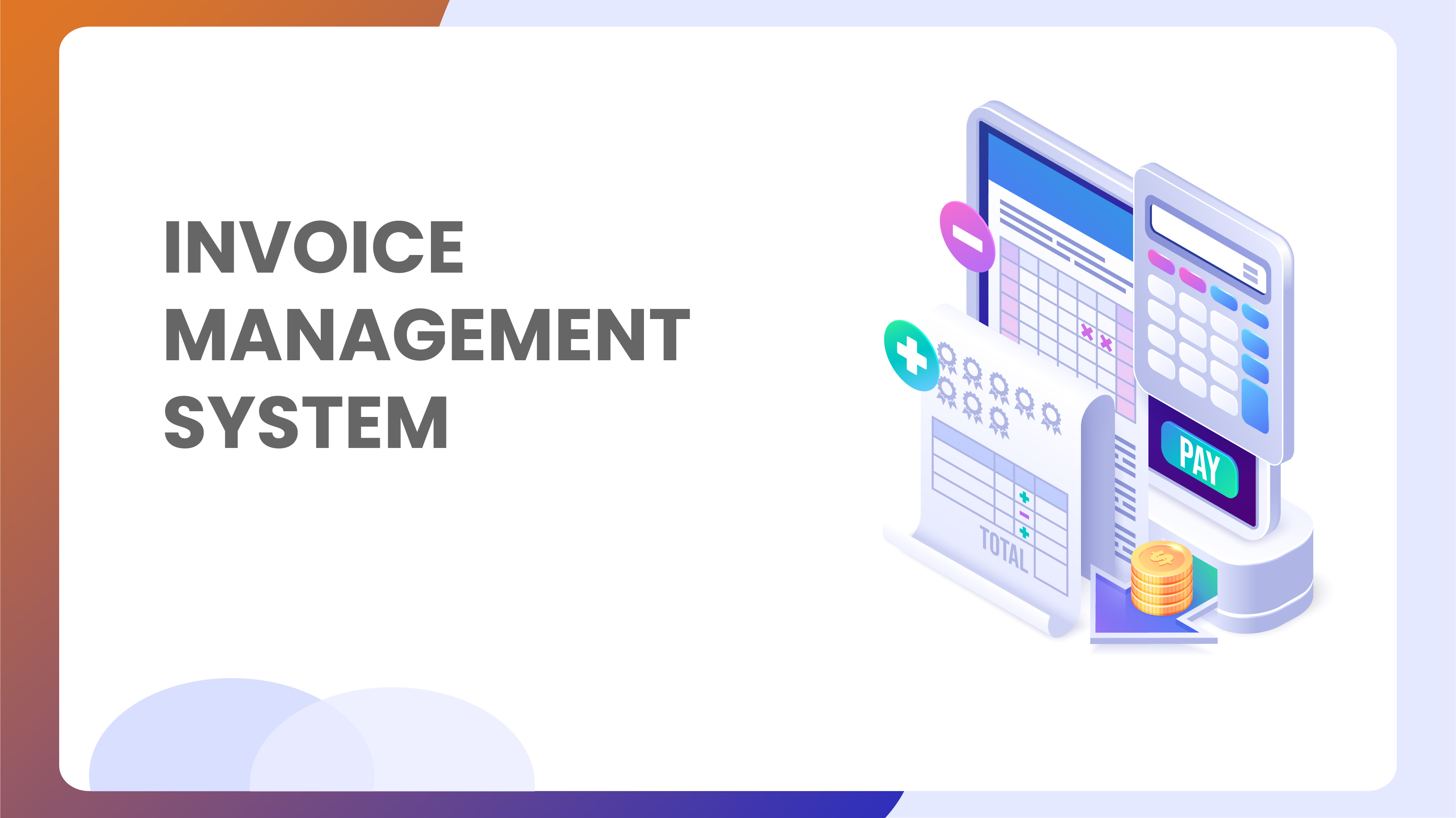An Invoice management system for your restaurant 